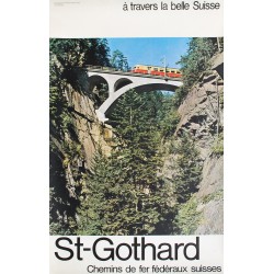 St-Gothard. CFF. Vers 1965.