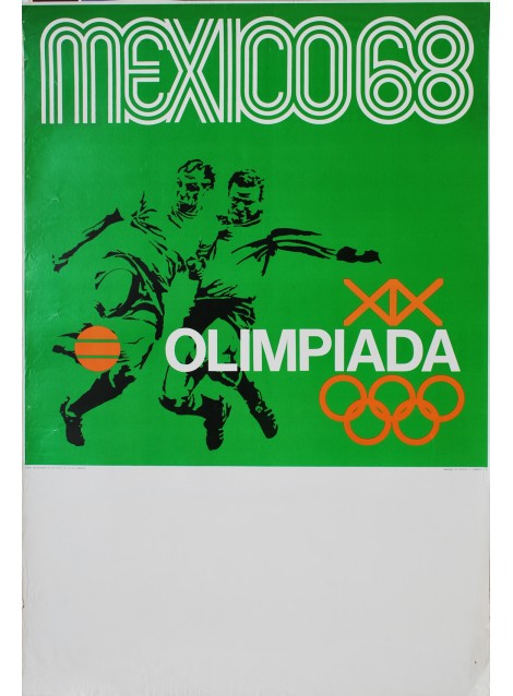 Lance Wyman. Mexico 68. Football. 1968.