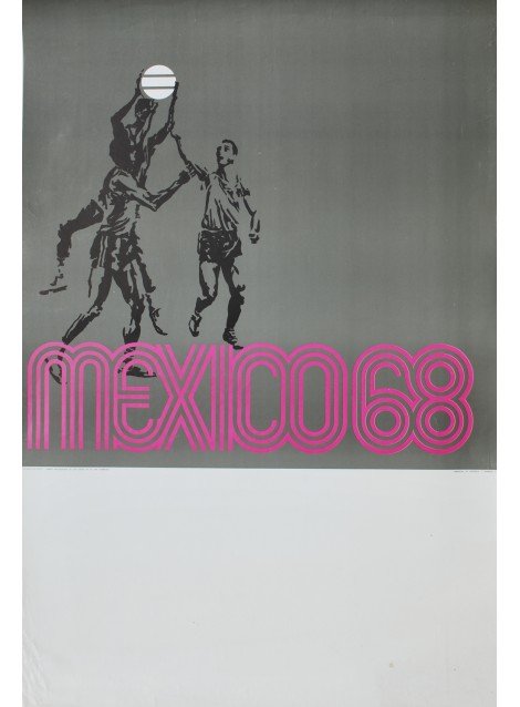 Lance Wyman. Mexico 68. Basketball. 1968.