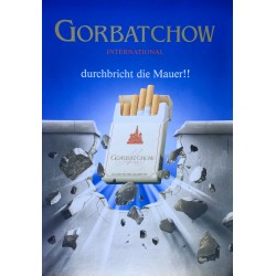 Gorbatchow international durbricht die Mauer ! 1990.