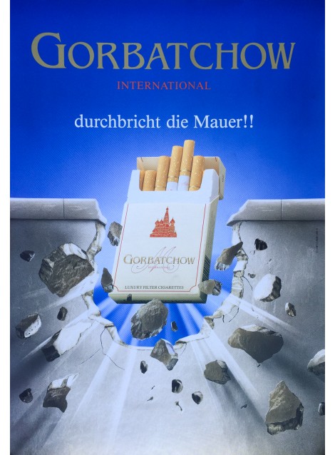 Gorbatchow international durbricht die Mauer ! 1990.