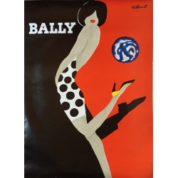 Bernard Villemot. Bally. 1988.