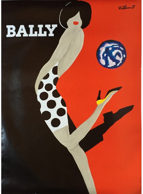 Bernard Villemot. Bally. 1988.