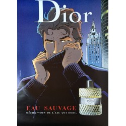 Philippe Franck. Dior, Eau sauvage, Largo Winch. 2001.