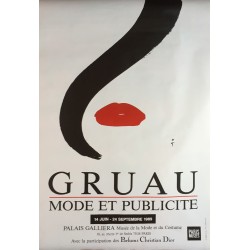 René Gruau. Gruau, Mode et publicité. 1989.