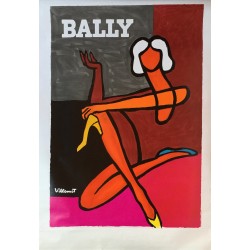 Bernard Villemot. Bally. Circa 1982.