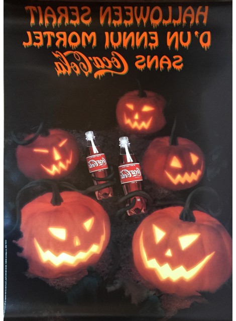 Publicis Conseil. D'un ennui mortel sans Coca-Cola. Halloween. 1998.