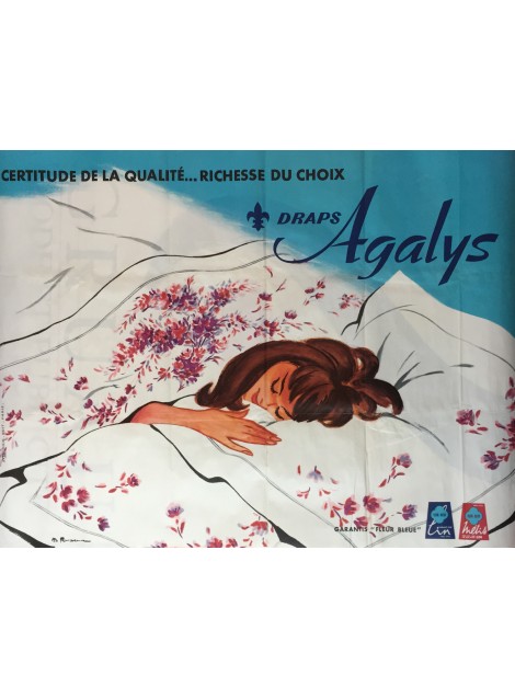 Madeleine Rousseau. Draps Agalys. Circa 1960.